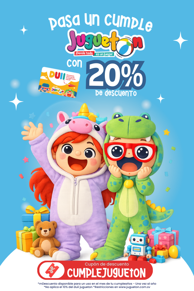 Promoción Cumpleañero Juguetón